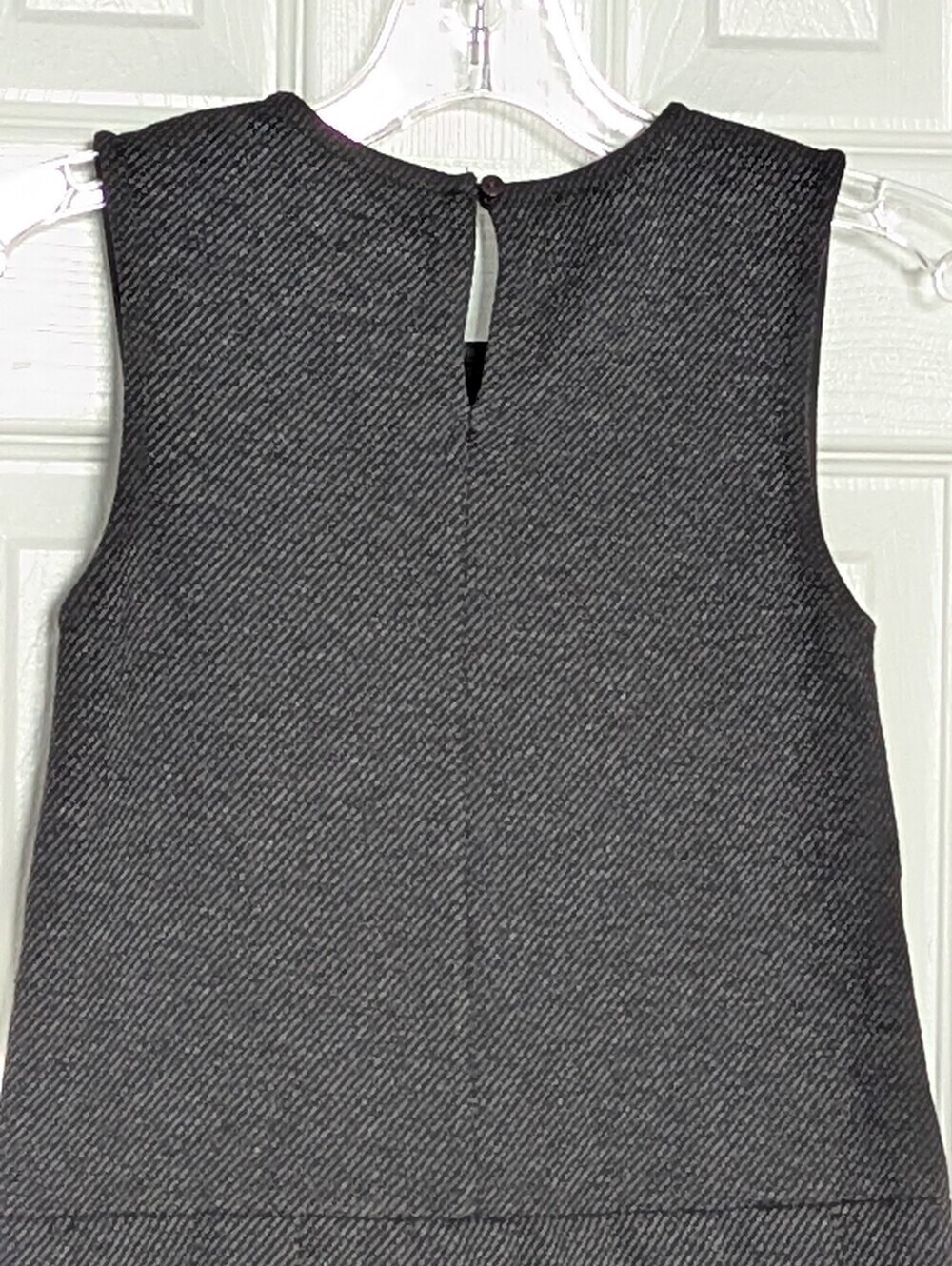 ZARA Girls (Size 8) Jumper/Pinafore/Tunic Dress w/Pleated Skirt & Buckle Accents - Picture 5 of 16